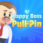 Gra z logiką Happy Boss Pull Pin 🤵 Rozwiąż łamigłówki biurowe!!