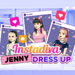 Stwórz swoją modę w grze dla dziewczyn – Instadiva Jenny Dress Up