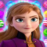 Anna | Frozen Match 3 – Lodowa Przygoda w Krainie Śniegu!