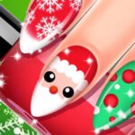 Gra online 💅 Christmas Nail Salon