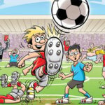 Logiczna gra on line Football Slide Puzzle