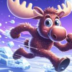 Gra łamiąca prawa fizyki Gravity Moose 🦌 Grawitacyjne logiczne wyzwania!