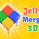 Gra online 🔵 Jelly merge 3D