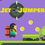 Lataj na odrzutowej desce w grze online Jet Jumper Adventure