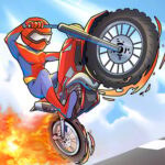 Gra online Moto Stunts Driving & Racing