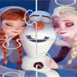 Gra online ❄️ Olaf‘s Frozen Adventure Jigsaw