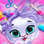 Gra dla dzieci Pets Grooming Bubble Party 🐶 Zabawa ze zwierzakami!