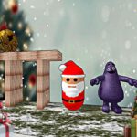 Gra za darmo na święta 🤝 Santa Claus Meet Grimace