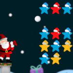 Strzelaj do gwiazd z Mikołajem w grze 🌟 Santa Stars Shooter