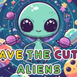 Gra Save The Cute Aliens 👽 Rozpocznij pozaziemską misje ratunkową!