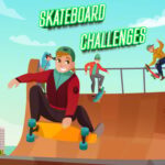 Zostań mistrzem jazdy na desce w grze Skateboard Challenges