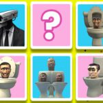 Skibidi Toilet Match Up 2 – Zabawna gra online