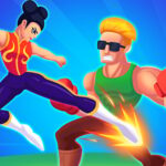 Gra Strong Fighter 🥋 Ćwicz umiejętności w sztukach walki na arenie!