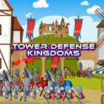 Obrona zamka prze wrogiem w grze 🏰🏹 Tower Defense Kingdoms