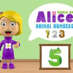 Gra World of Alice Animal Numbers 🐇 Świat liczb zwierząt Alicji