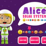 Gra World of Alice Solar System: 🌌 Odkryj obiekty w kosmicznej przygodzie!