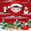 Układaj świąteczne obrazy w grze Christmas Puzzle