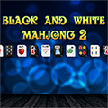 Gra online 🀄 Black and White Mahjong 2 Untimed