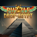 Gra Puzzle Drop – Egipt: 🏺 Odkryj skarby Egiptu i dopasuj 3 elementy!