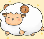 Coloring Book: Cute Sheep – Darmowa kolorowanka online