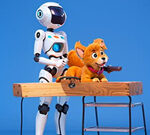 Coloring Book: Robot And Dog – Kolorowanka online