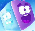 Icy Purple Head 3D – Gra lodowych logicznych zagadek