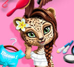 Jungle Animal Hair Salon: Zabawa w Salonie Fryzjerskim z Dzikimi Zwierzętami!